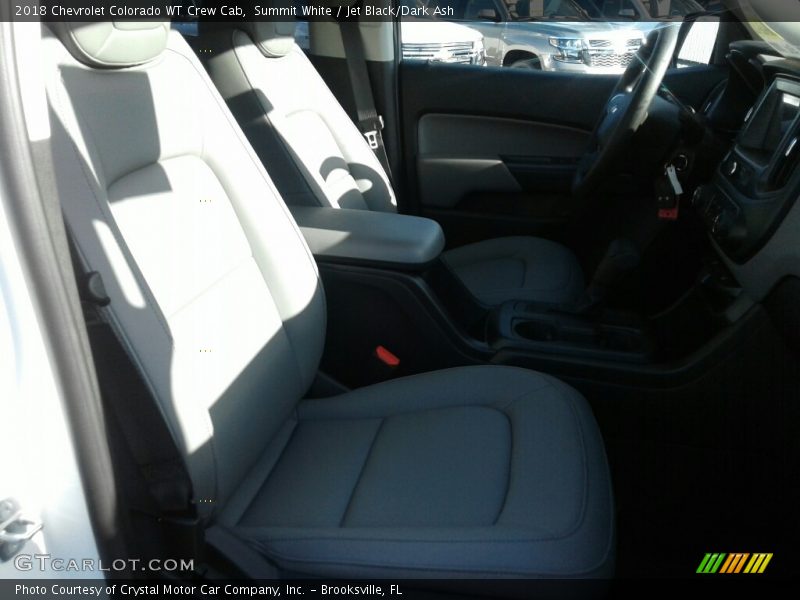 Summit White / Jet Black/Dark Ash 2018 Chevrolet Colorado WT Crew Cab