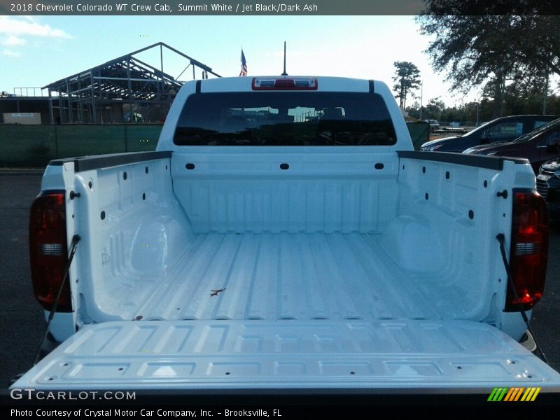 Summit White / Jet Black/Dark Ash 2018 Chevrolet Colorado WT Crew Cab