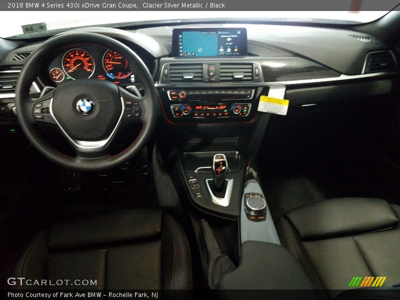 Glacier Silver Metallic / Black 2018 BMW 4 Series 430i xDrive Gran Coupe