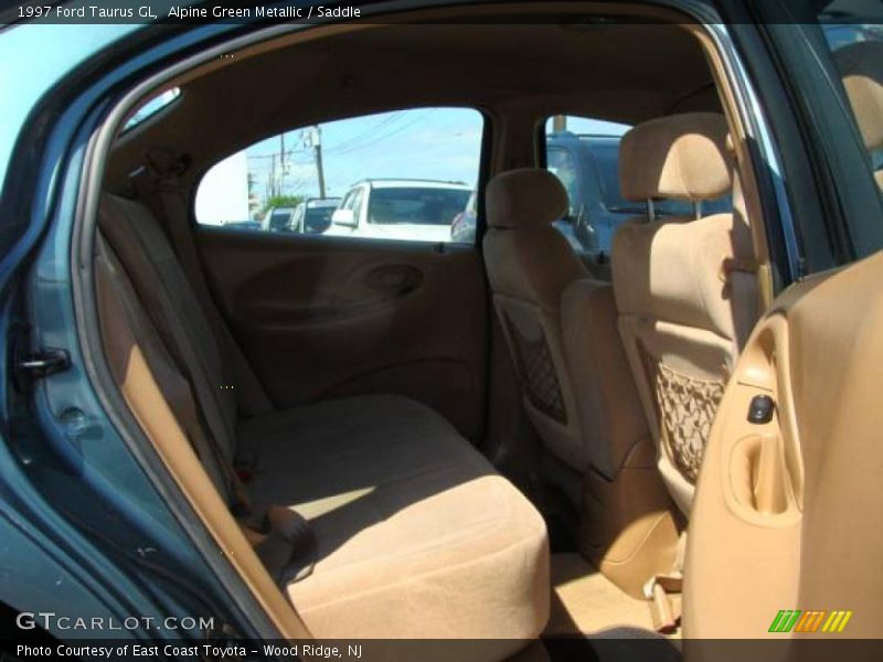 Alpine Green Metallic / Saddle 1997 Ford Taurus GL
