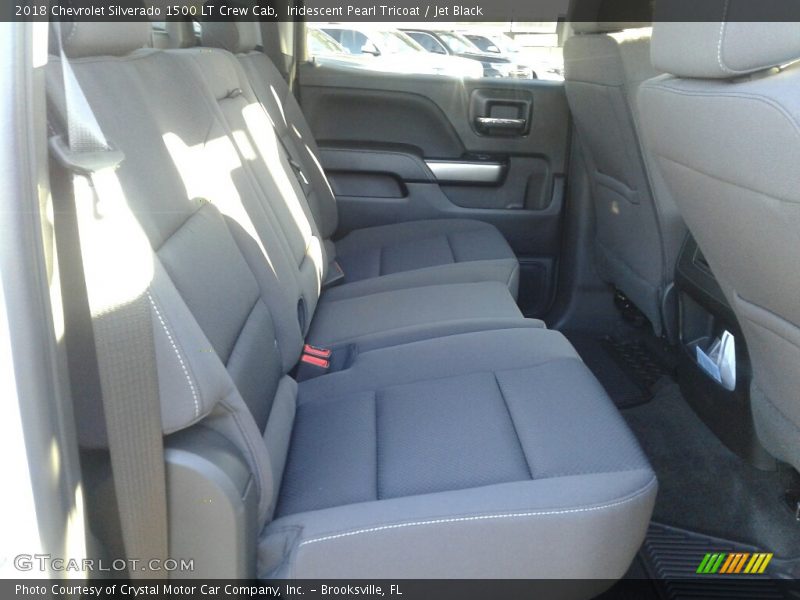 Iridescent Pearl Tricoat / Jet Black 2018 Chevrolet Silverado 1500 LT Crew Cab