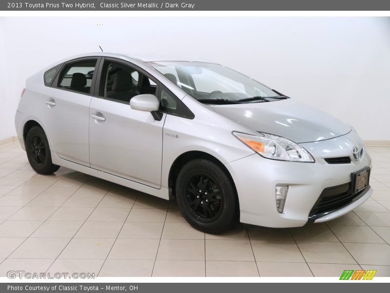 Classic Silver Metallic / Dark Gray 2013 Toyota Prius Two Hybrid