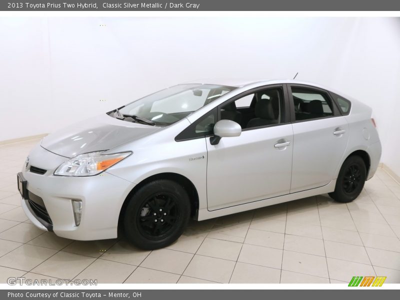 Classic Silver Metallic / Dark Gray 2013 Toyota Prius Two Hybrid