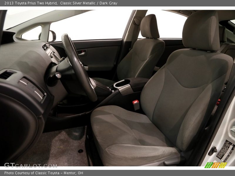 Classic Silver Metallic / Dark Gray 2013 Toyota Prius Two Hybrid