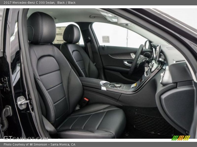 Black / Black 2017 Mercedes-Benz C 300 Sedan