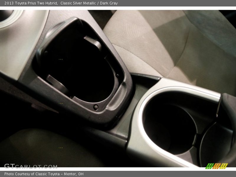 Classic Silver Metallic / Dark Gray 2013 Toyota Prius Two Hybrid