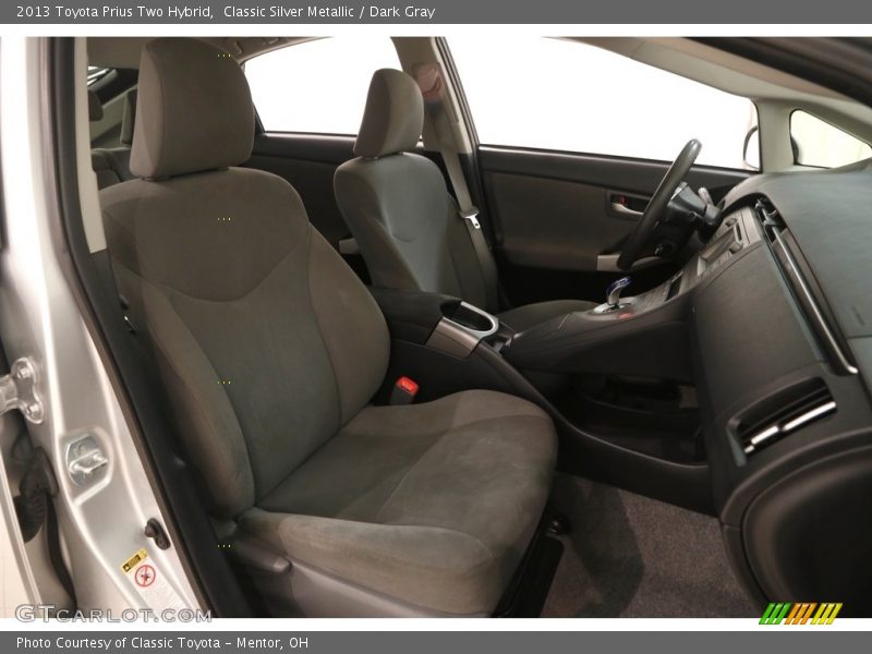 Classic Silver Metallic / Dark Gray 2013 Toyota Prius Two Hybrid