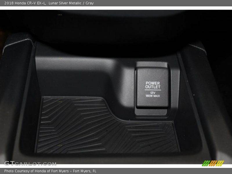 Lunar Silver Metallic / Gray 2018 Honda CR-V EX-L