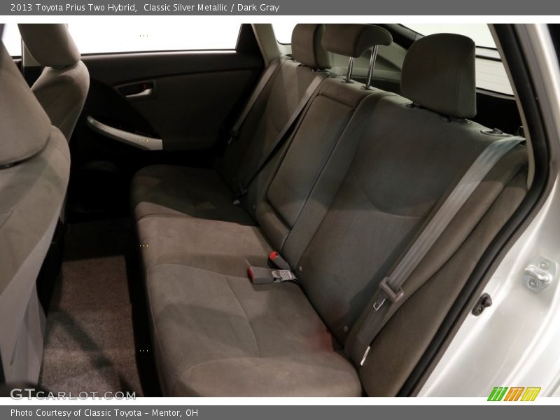 Classic Silver Metallic / Dark Gray 2013 Toyota Prius Two Hybrid
