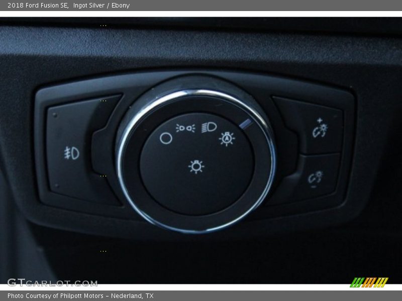Controls of 2018 Fusion SE