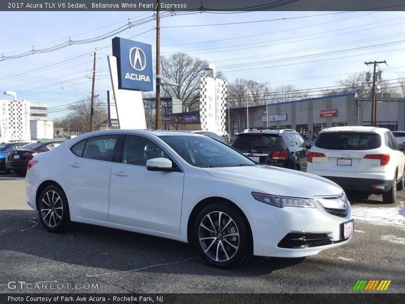 Front 3/4 View of 2017 TLX V6 Sedan