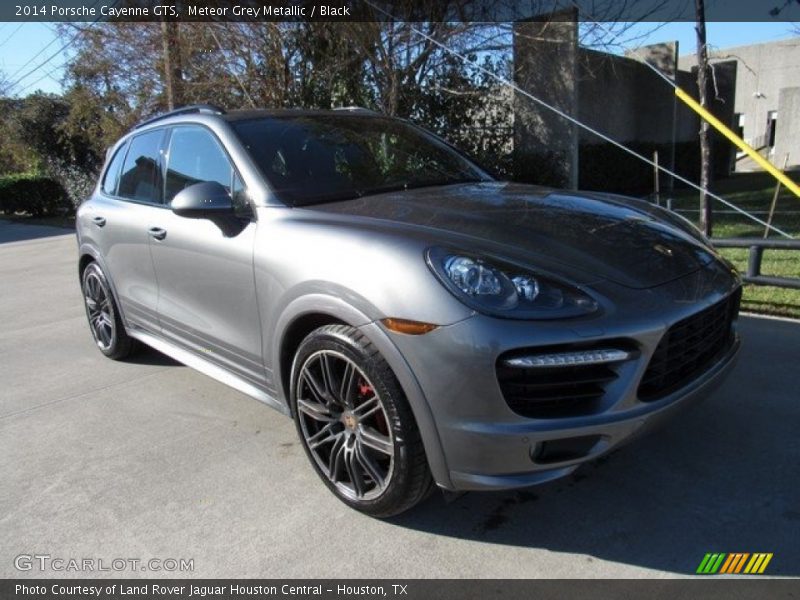 Meteor Grey Metallic / Black 2014 Porsche Cayenne GTS