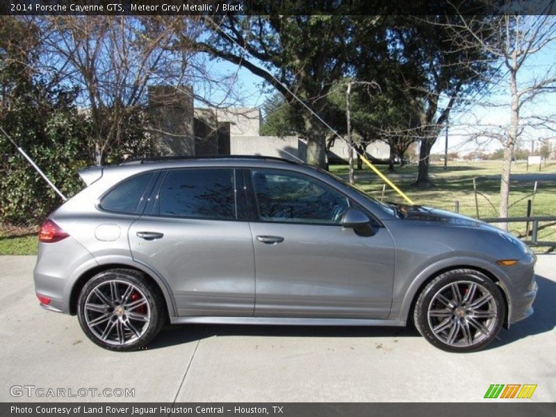 Meteor Grey Metallic / Black 2014 Porsche Cayenne GTS