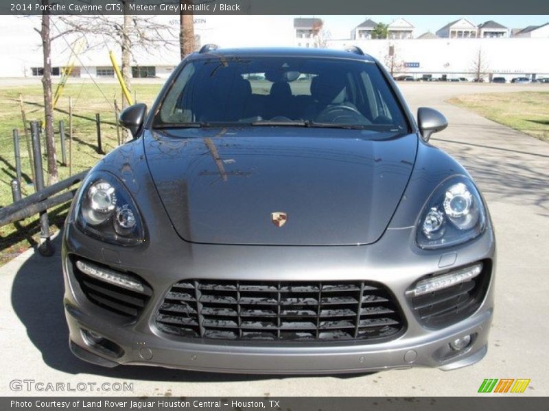 Meteor Grey Metallic / Black 2014 Porsche Cayenne GTS