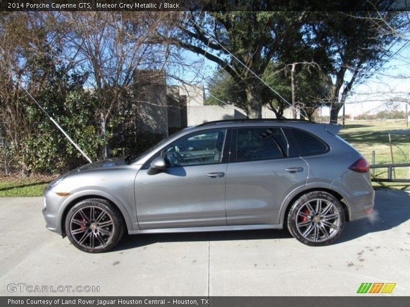 Meteor Grey Metallic / Black 2014 Porsche Cayenne GTS