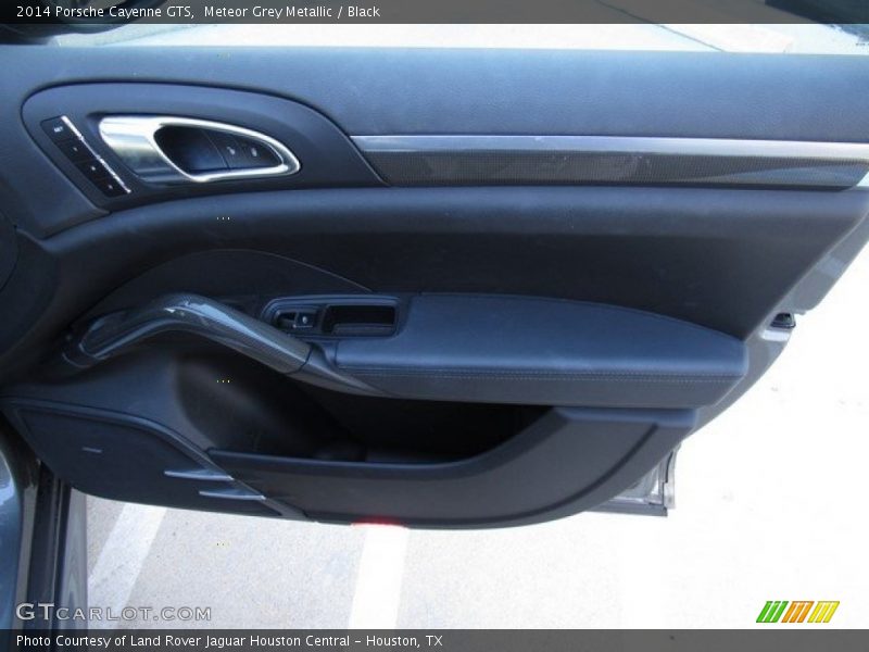 Meteor Grey Metallic / Black 2014 Porsche Cayenne GTS