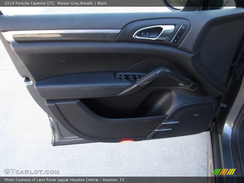 Meteor Grey Metallic / Black 2014 Porsche Cayenne GTS