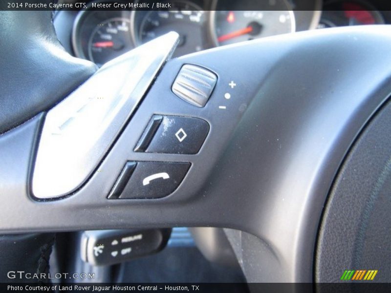 Meteor Grey Metallic / Black 2014 Porsche Cayenne GTS