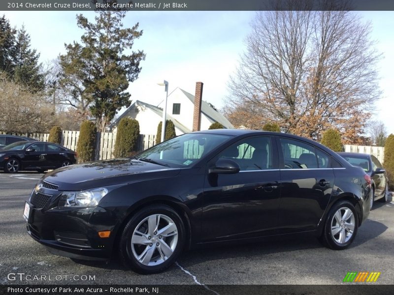 Black Granite Metallic / Jet Black 2014 Chevrolet Cruze Diesel