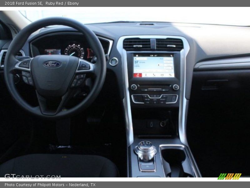 Ruby Red / Ebony 2018 Ford Fusion SE