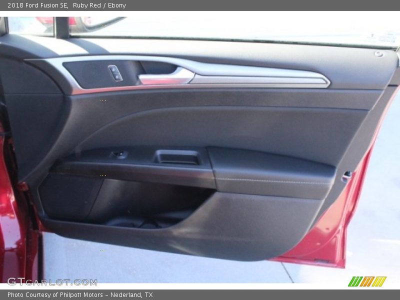 Ruby Red / Ebony 2018 Ford Fusion SE
