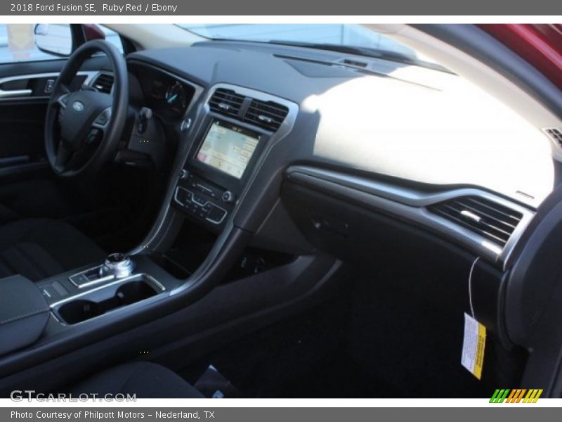 Ruby Red / Ebony 2018 Ford Fusion SE