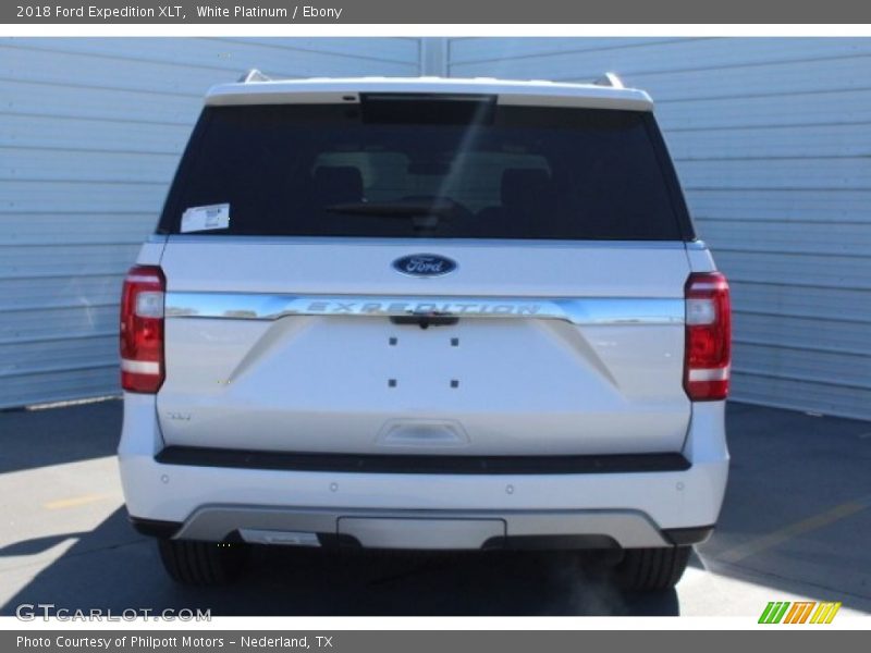 White Platinum / Ebony 2018 Ford Expedition XLT