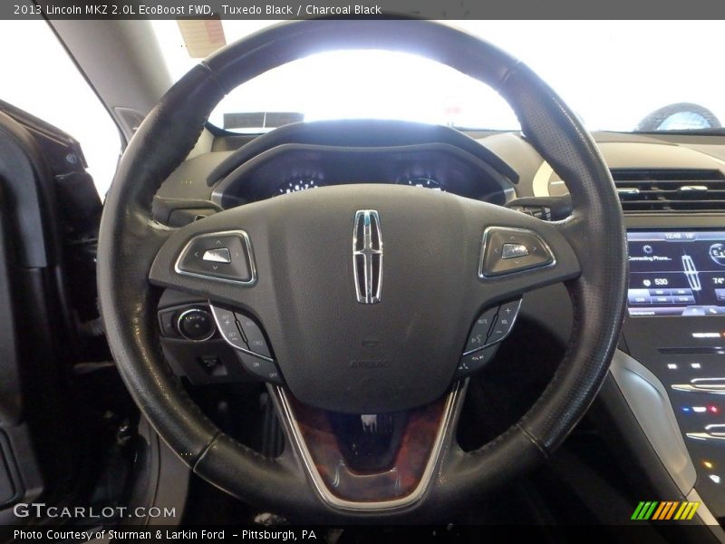 Tuxedo Black / Charcoal Black 2013 Lincoln MKZ 2.0L EcoBoost FWD