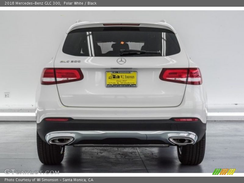 Polar White / Black 2018 Mercedes-Benz GLC 300