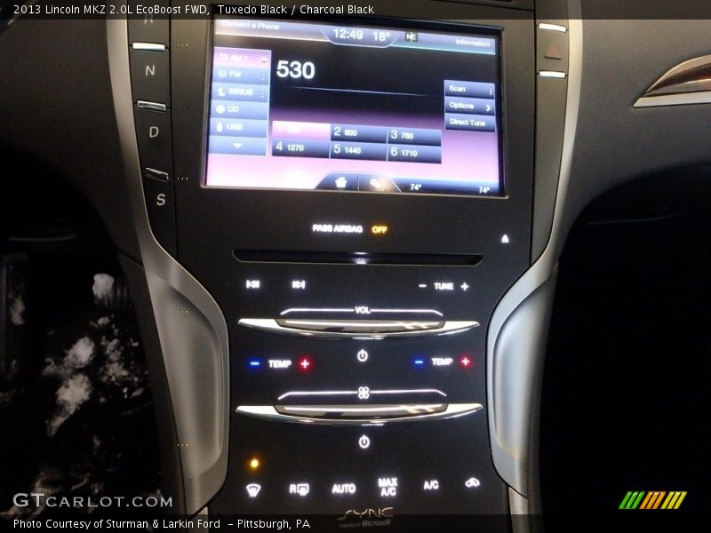 Tuxedo Black / Charcoal Black 2013 Lincoln MKZ 2.0L EcoBoost FWD