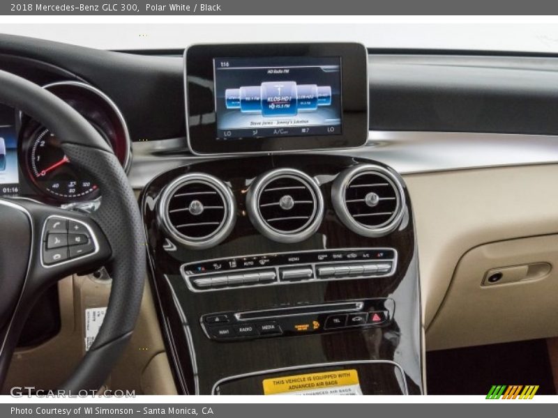 Polar White / Black 2018 Mercedes-Benz GLC 300