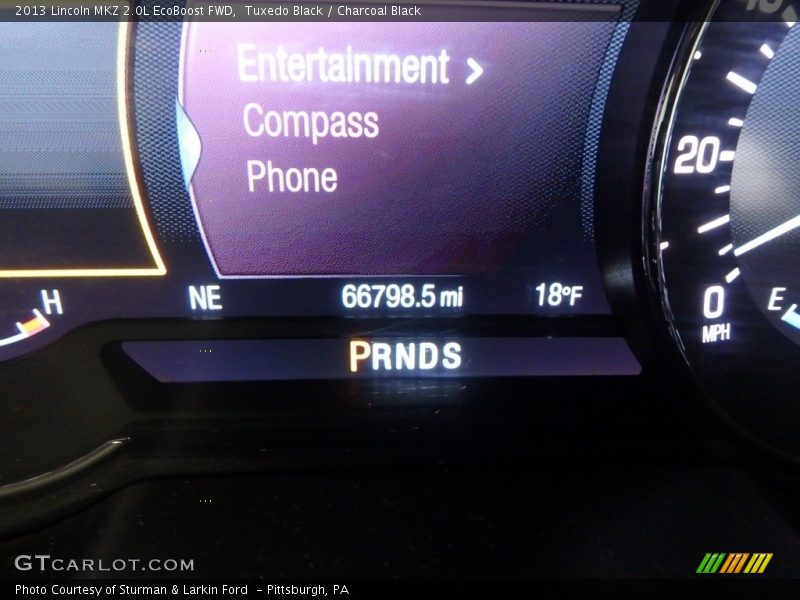Tuxedo Black / Charcoal Black 2013 Lincoln MKZ 2.0L EcoBoost FWD