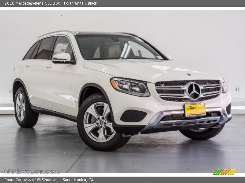 Polar White / Black 2018 Mercedes-Benz GLC 300