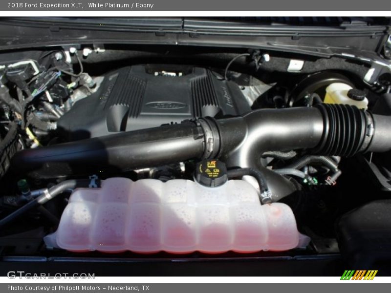 White Platinum / Ebony 2018 Ford Expedition XLT