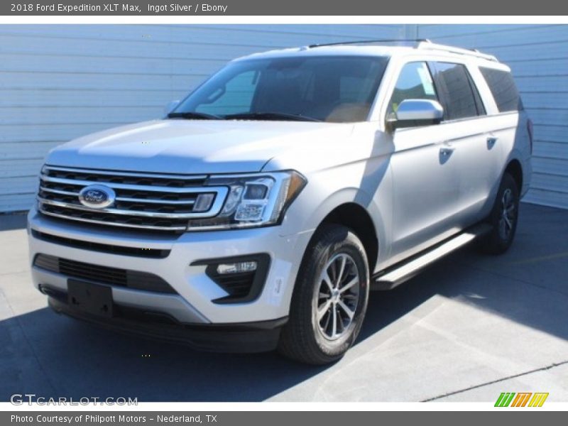 Ingot Silver / Ebony 2018 Ford Expedition XLT Max
