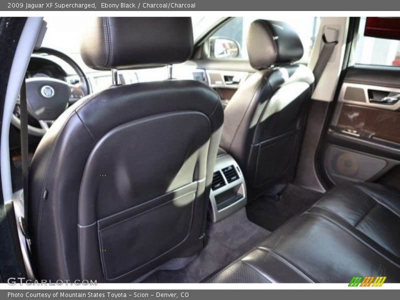 Ebony Black / Charcoal/Charcoal 2009 Jaguar XF Supercharged
