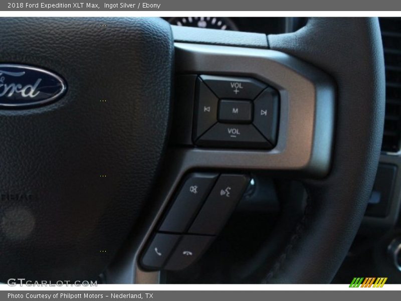 Ingot Silver / Ebony 2018 Ford Expedition XLT Max