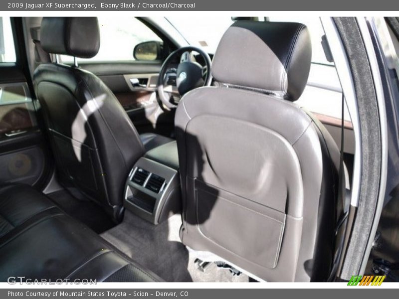Ebony Black / Charcoal/Charcoal 2009 Jaguar XF Supercharged