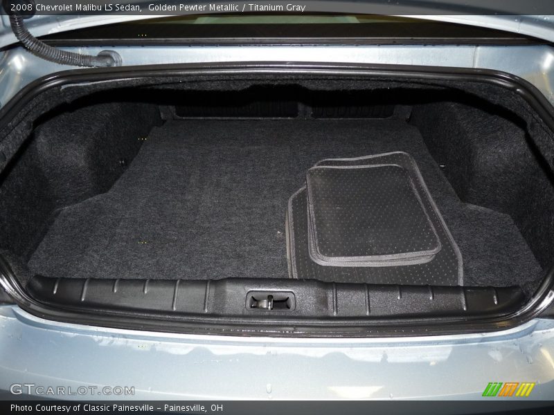 Golden Pewter Metallic / Titanium Gray 2008 Chevrolet Malibu LS Sedan