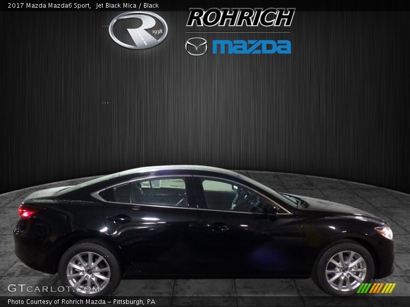 Jet Black Mica / Black 2017 Mazda Mazda6 Sport