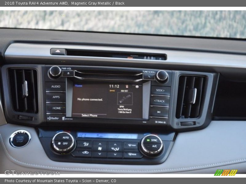 Magnetic Gray Metallic / Black 2018 Toyota RAV4 Adventure AWD