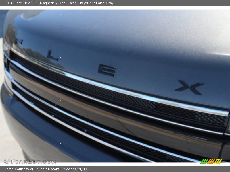 Magnetic / Dark Earth Gray/Light Earth Gray 2018 Ford Flex SEL