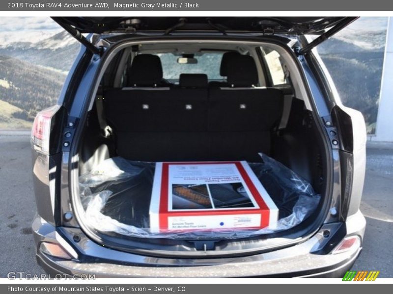 Magnetic Gray Metallic / Black 2018 Toyota RAV4 Adventure AWD