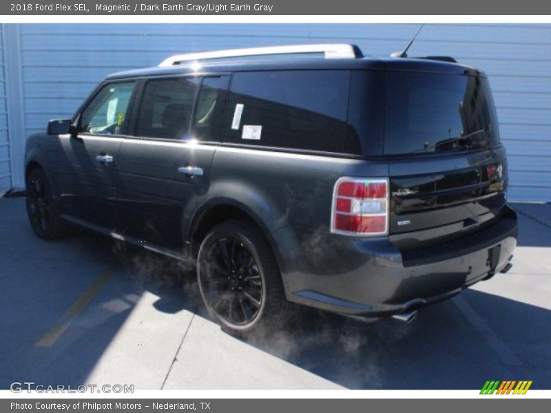 Magnetic / Dark Earth Gray/Light Earth Gray 2018 Ford Flex SEL