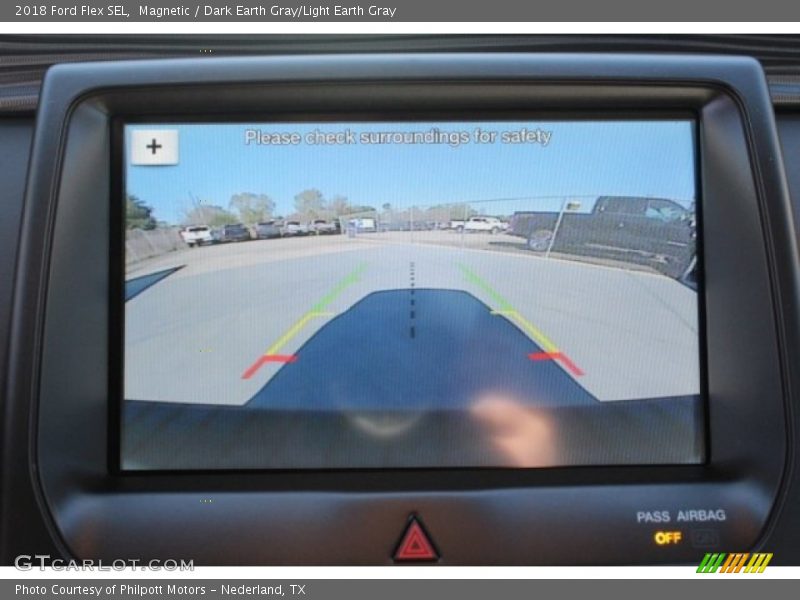 Magnetic / Dark Earth Gray/Light Earth Gray 2018 Ford Flex SEL