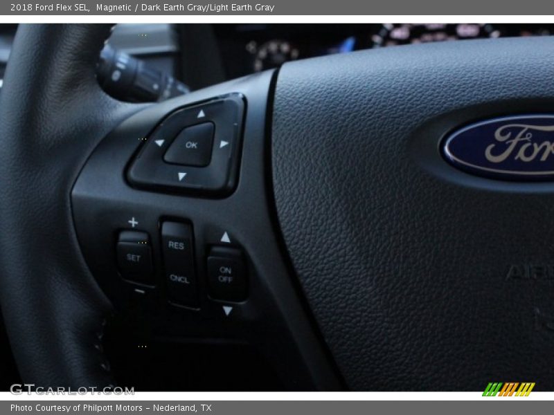 Magnetic / Dark Earth Gray/Light Earth Gray 2018 Ford Flex SEL