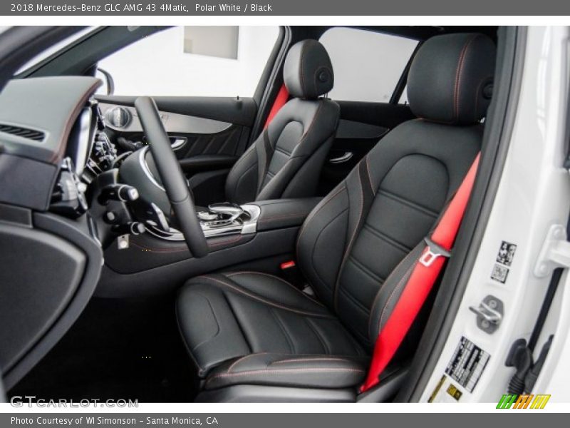 Front Seat of 2018 GLC AMG 43 4Matic