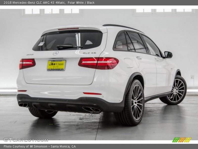 Polar White / Black 2018 Mercedes-Benz GLC AMG 43 4Matic