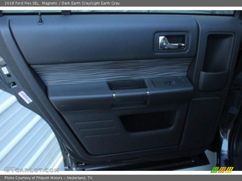 Magnetic / Dark Earth Gray/Light Earth Gray 2018 Ford Flex SEL