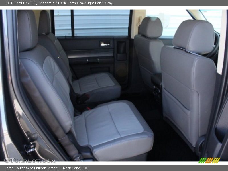 Magnetic / Dark Earth Gray/Light Earth Gray 2018 Ford Flex SEL